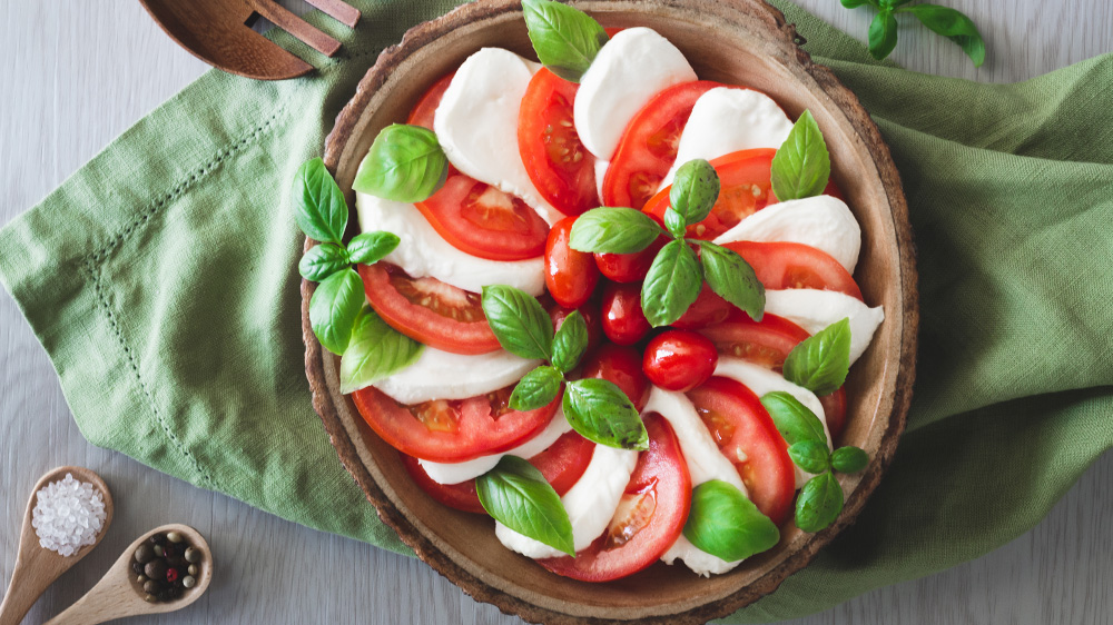 Caprese: Tomate-Mozzarella