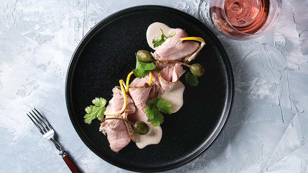 Vitello Tonnato mit Kalb