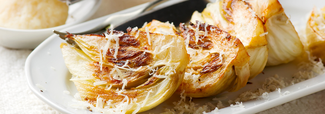 Fenchel mit Parmesan