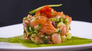 Ceviche mit Lachs