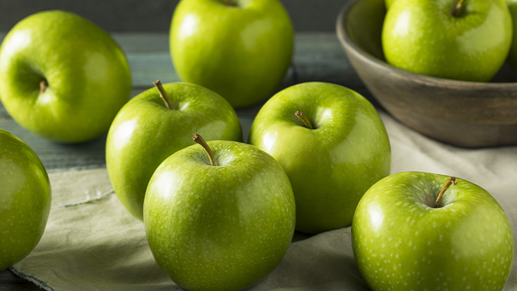 Apfelsaft selber machen: die Granny Smith sind schön sauer