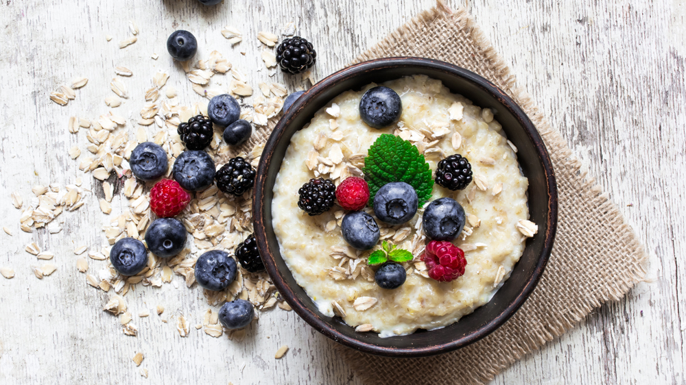 Porridge in Schale