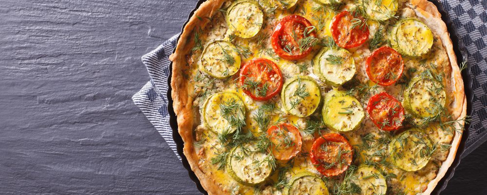 Zucchini-Quiche