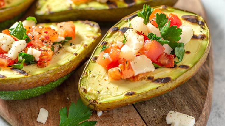 Gegrillte Avocado