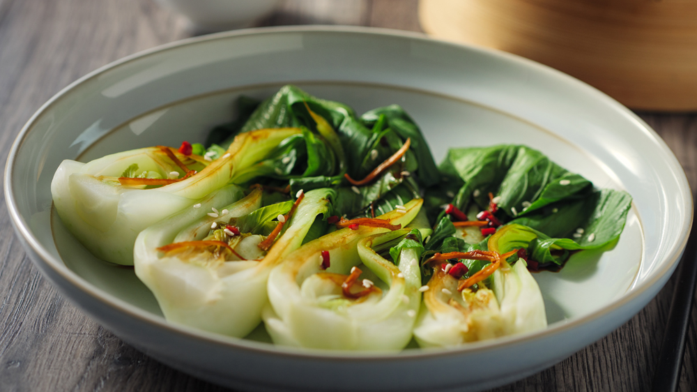 Pak-Choi-Salat mit Sojasoße: Asiatisch würzig