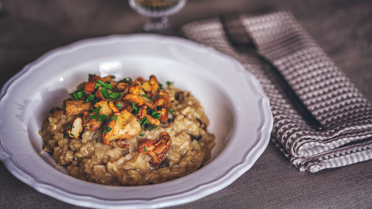 Risotto Pfifferlinge