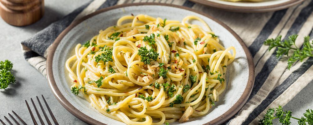 Spaghetti aglio e olio