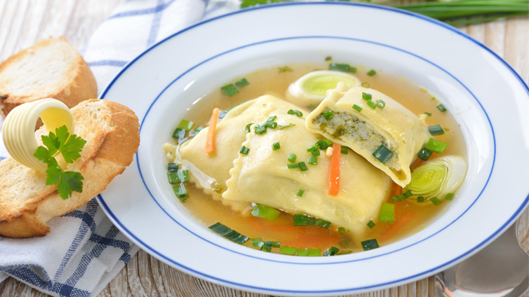 Maultaschensuppe