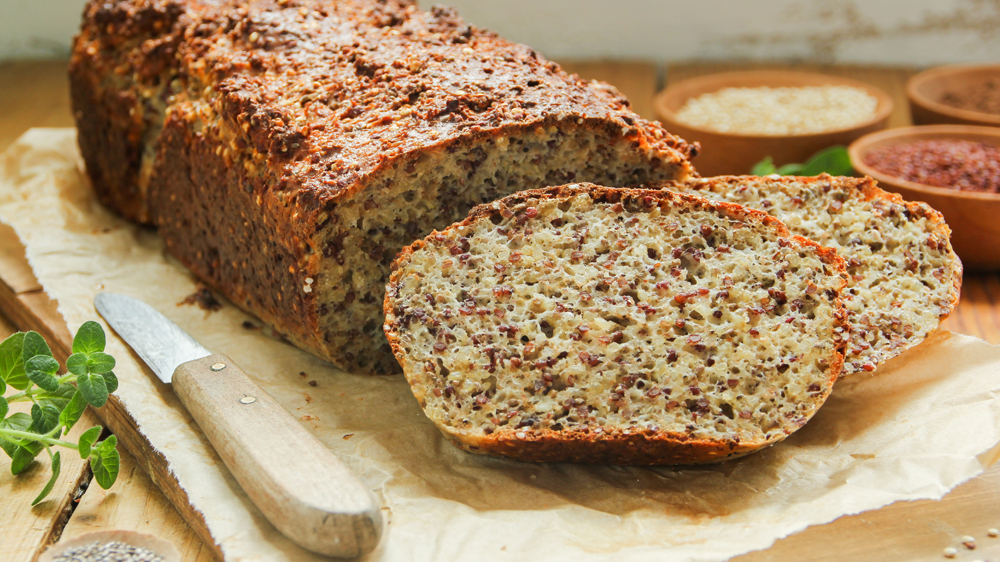 Eiweißbrot mit Samen